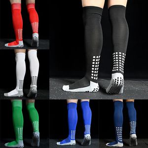 Men NonSlip Soccer Socks Breathable Knee High Towel Bottom Cycling Hiking Sports Training Long Football 240117