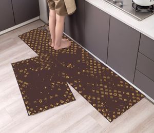 New Kitchen Floor Mat Strip Non-Slip, Waterproof and Oil Resistant Absorbent Pads Home Doorway Disposable Floor Mat Carpet Stain-Resistant Door Mats