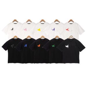 T-shirtdesigner T-skjorta skjortor för män pojke tjej svette tee skjortor trycker björn överdimensionerad andningsbara avslappnade änglar t-shirts 100% ren bomull S-XL