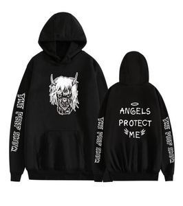 Yeni Lil Peep Men Pullover Hoodie Sweatshirt Sonbahar Kış Erkek The Peep Show Pamuk Polar Siyah Beyaz Hoodies Hoody Sweatshirts y1031240