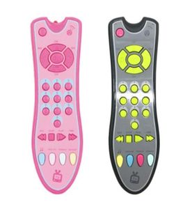 Baby Toys Simulation TV Remote Control Electric Toy with Music Lights English Learning Machine Early Educational Toys for Kids 2019807310