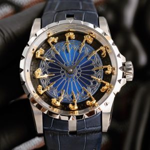 Montre de Luxe Men Watches 45x15.7mm機械運動スチールラグジュアリーウォッチリストウォッチLuminescence腕時計デザイナーウォッチ01