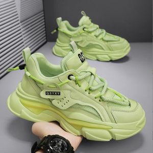 Mense Casual Sports Shoes Fashion Manlig trendiga athleisure skor sneakers andningsbara löpskor utomhus tennisträningskor