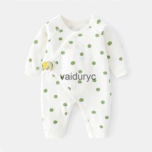 Pullover Lawadka 0-6m vårkläder för nyfödda dot spädbarn baby flicka pojke romper bomull mjuk jumpsuit nyfödda barn 0 till 3 månader 2022 H240508