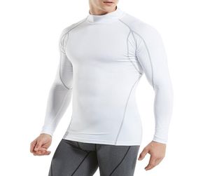 Kalvonfu Mens Winter Thermal Underwear Male Warm Plus Size Thermal Tights Compression undertröja Riding Tops6849526