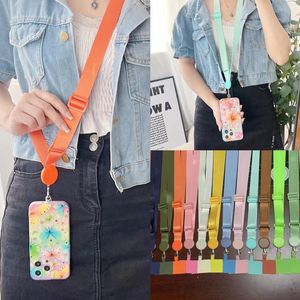 ZK20 Mobile phone lanyard can be worn cross-body, detachable and adjustable hanging neck universal lanyard mobile phone chain patch