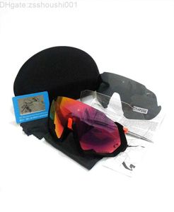 3 Lens UV400 Bisiklet Bisiklet Gözlükleri Erkek Kadın Spor Yol Bisiklet Gözlük Oculos Gafas Ciclismo Güneş Gözlüğü Goggle A2024795 IJZ5