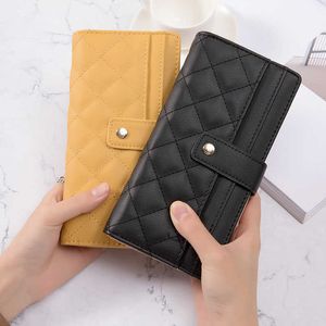 Fashion Wallet Women Long Buckle Zipper Multi Card Position Large Capacity Lingerie Simple Clutch Bag Female 012924a