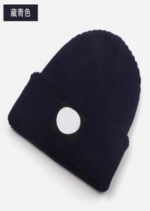 Mens Beanie Winter hat Brand Warm Beanies European American Double Layer Folded Knit Women Woolen Hats skull cap for womens men ca8021117