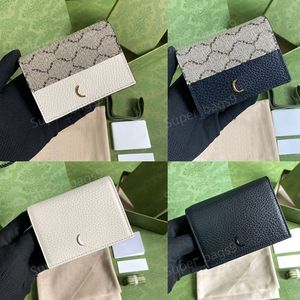 10A ophidia wallet card case short wallets top quality luxury card holder purse women men designer zipper card slot coin purses pouch genuine leather mini clutch bags