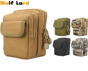 Utomhusväskor Militär midjeväska Taktisk armé Combat Molle Pouch Camping Hunting Training Climbing Accessories Kit Telefon9860641