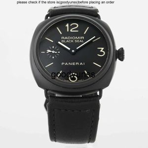 Paneris Titta på lyxdesigner Watches Paneraii armbandsur 45mm PAM00292 Manuell mekanisk klocka Mensvattentät rostfritt stål Högkvalitativ rörelse