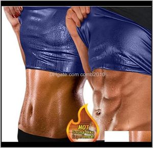 Mulheres homens camisa térmica suor sauna regata modeladores de corpo cintura trainer emagrecimento colete fitness shapewear modelagem cinto klspv sdeen7211740