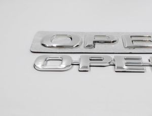 Estilo do carro tronco traseiro emblema para opel letras logotipo decoração adesivo para opel astra zafira mokka meriva4936272