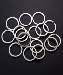 1000pcsbag 30MM Flat Split Ring Connectors Iron Silver Antique bronze Key Rings Circle for Keychain DIY Making Finding Accessorie5656598