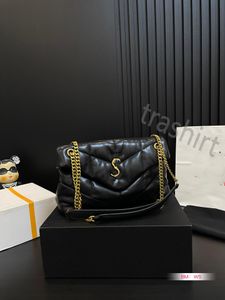 10a en kaliteli çantalar lou lou moda tasarımcı omuz çantası markası lüks el çantası deri kadın çapraz çanta lüks çanta koyun derisi yumuşak yüksek kaliteli 29cm