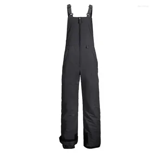 Skiing Pants Snow Overalls Waterproof Comfortable Winter Bibs Warm Thickened Windproof Insulated For Cycling