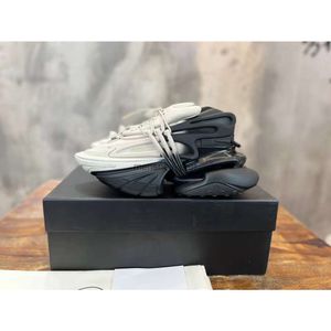 Balmaain Ayakkabı Kadın Erkek Ayakkabı Çift Lüks Sneaker Uzay Gezisi Unicorn Pano Pano Pano Alet Varış Sıradan Nefes Alabilir Elastik Dantel-Up Moda CCPC