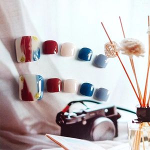 False Nails Decor Press On Toenails Lightweight And Easy To Stick Fake Nail For Fingernail DIY Decoration