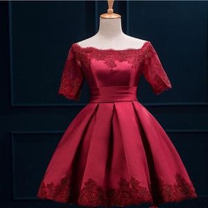 2019 Árabe Sexy Curto Partido Cocktail Vestidos Myriam Fares Vestido Na Altura Do Joelho Uma Linha Lace Up Apliques Prom Vestidos de Noite Vestidos f261a