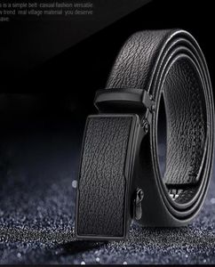 New Bark Grain Men039s Belt Automatic Buckle Scratch Resistant Leisure Accessories for Young and Middleaged6563013