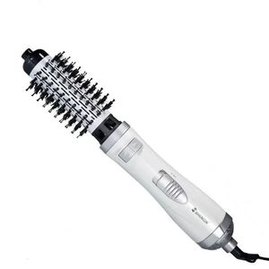 220v rotação automática elétrica alisador de cabelo escova modelador de cabelo calor fluxo de ar secador de ar bursh volume styler 240117