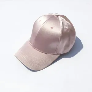 Бейсбольная кепка, женская летняя атласная кепка, распродажа Casquette Gorrace's Snapback Gorras Olahraga Kasual Fashion