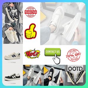 Projektant Casual Trainer Platform Canvas Sports Sneakers Buty dla kobiet mężczyzn w stylu mody Patchwork Anti Slip Wear odporny na biały college Size39-44