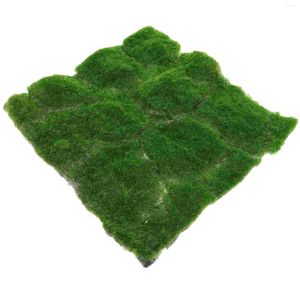 Decorative Flowers Simulated Fake Moss Home Accessories Grass Artificial Mat Lawn Landscaping Prop Plastic Imitation Turf