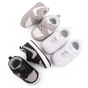 Mocassins infantis antiderrapantes de algodão, malha de algodão para primeiros passos, tênis para recém-nascidos com fundo macio, sapatos esportivos para bebês