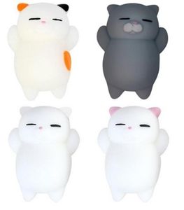 Squeezetoy mini kedi squishy mochi yumuşak quishy stres rahatlama hayvan oyuncakları oyuncak hediye stres rahatlama oyuncakları bebek çocuklar için 11007429039