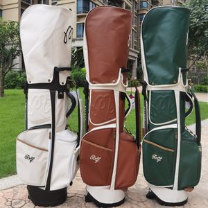 Malbon Fisherman Stand Unisex Super Lightweight Waterproof Brown Green White Three Colors Available Golf Bags
