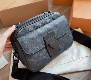 Tasarımcı Kilit Çanta Messenger Çanta Erkekler S-Lock Luxurys Crossbody cüzdan hobo çantası en kaliteli taurillon mektubu kabartma çantaları dhgate sacoche m58489
