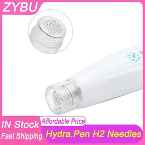 50 Pcs Hydrapen H2 Screw Port 3ml Containable Needle Cartridge Dermapen Mesotherapy 12 Pins Nano HR Nano-HS Hydra Dr Derma Pen MTS Tips Skin Care Tools