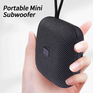 Alto-falantes de estante Bluetooth Speaker Conexão sem fio portátil esporte ao ar livre áudio estéreo à prova d'água suporte tf cartão celular universal mini