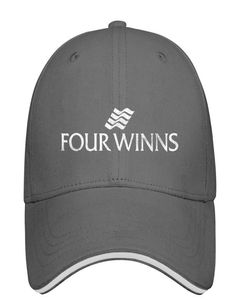 Unisex Four Winns Fashion Baseball Sandwich Hat Fit Original Truck Driver Cap Pink Breast Cancer USA Flag White Marble Stone5747226