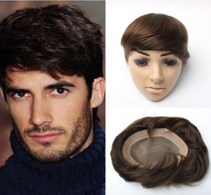 6X8inch 7X9 inch 8x10inch Super Durable Thin Skin mens toupee Wig Mono Base Men Hair Prosthesis8438225