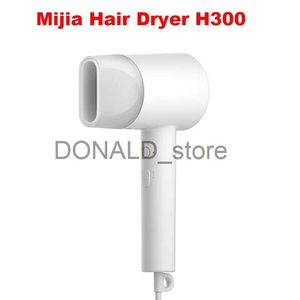 Secador de cabelo elétrico Secador de cabelo de secagem rápida H300 Íon negativo Cuidados com o cabelo Professinal Home 1600W Difusor de secador de cabelo de íon de água portátil para Xiaomi Smart J240117