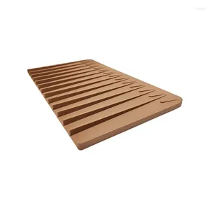 Table Mats 1 PCS 32.5X20cm Size Drainer Mat Protection Heat Resistant Counter Top Sink Non Slip Dish A