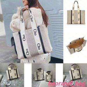 Tasarımcı Çanta Kadınlar Woody tote çanta moda lüks kadın crossbody tasarımcılar tasarımcı saman kluth güneş ışığı okul