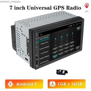 새로운 4G 2DIN 자동차 라디오 멀티미디어 플레이어 Bluetooth FM USB 7 ''Universal Autoradio AHD 카메라 용 MirrorLink 터치 스크린