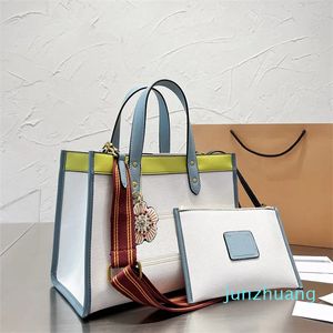 Designer -Tote Handbag Women Bag Fashion All-match Classic Womens Street Trend Large Capacity Handbags With Packet