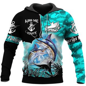 Animal Bass Fishing/Tuna Fishing 3D All Over Printed Mens hoodies Harajuku Streetwear Hoodie Unisex Casual Pullover Autumn Jacke