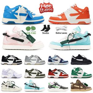 OFF-WHITE Out Of Office OOO Low Tops off white offwhite off whitesdesigner shoes 【code ：L】2024 en yeni offswhite tasarımcı ayakkabıları ofis dışı eğitmenler orta üst sünger