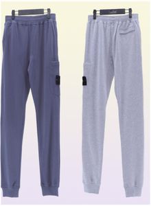 21SS Wiosna jesień zima nowe bawełniane dreski mężczyźni mężczyźni Kompas Kompas haftowa odznaka Hiphop Hiphop Casual Trackpants Mężczyźni 0227069358579