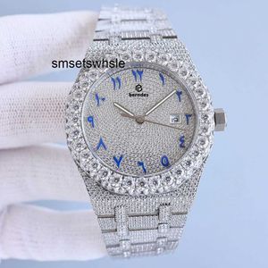 Designer Watches Męskie zegarek Diamond Diamond Watch Top Designer Automatyczne mechaniczne 1200 olśniewająca super świetlista funkcja Wodoodporna konstrukcja
