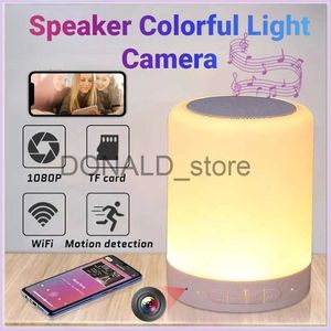 Portable Speakers Mini Camera WiFi Bluetooth Speaker Wireless Monitoring Security Protection Remote Monitor Camcorders Surveillance Smart Home J240117