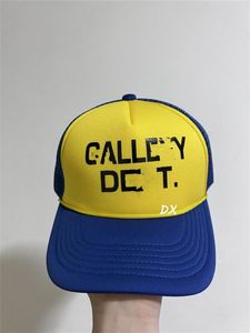 Moda letnia projektant haft haftowe męskie czapki piłki swobodne galery literowe zakrzywione wydział brzegowy litery baseball