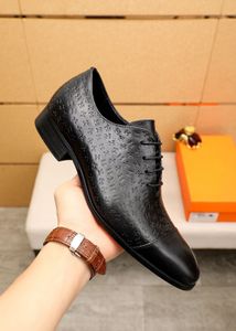 2024 Men Dress Shoes Fashion Genuine Leather Business Office Work Formal Flats Male Brand Designer Party Wedding Oxfords Size 38-45