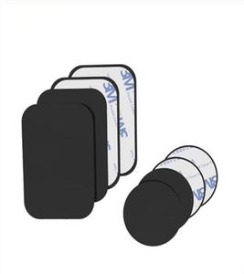 Accesorios de soporte de imán universal Placa de metal de repuesto Soporte magnético para teléfono de automóvil para GPS MP3 con soportes de celda adhesivos 3M Ho5113732